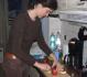 I druhé setkání se zapálenou kuchařkou Lenkou Požárovou bylo plné netradičních chutí, tentokrát se vařil celer. (28. února 2008) 